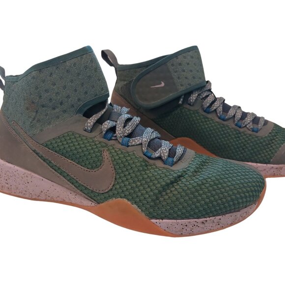 Women's Nike NikeLab Air Zoom Strong Hasta Teal Ankle Sneakers - Picture 1 of 8